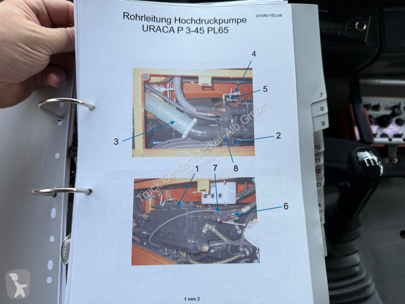 Camion MAN TGA HD Saug+Spülwagen Fernbedienung TÜV
