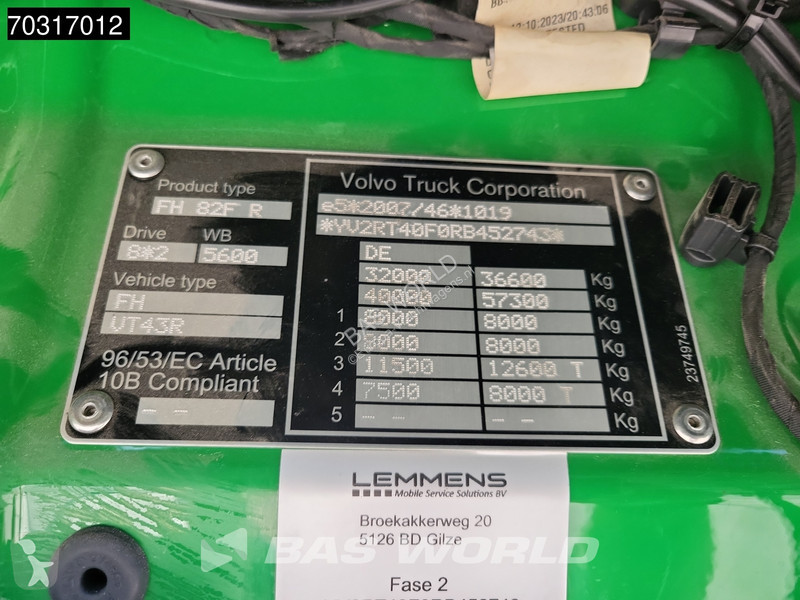 Kamion Volvo 500 8X2 NEW Palfinger PK53002 SH-F...