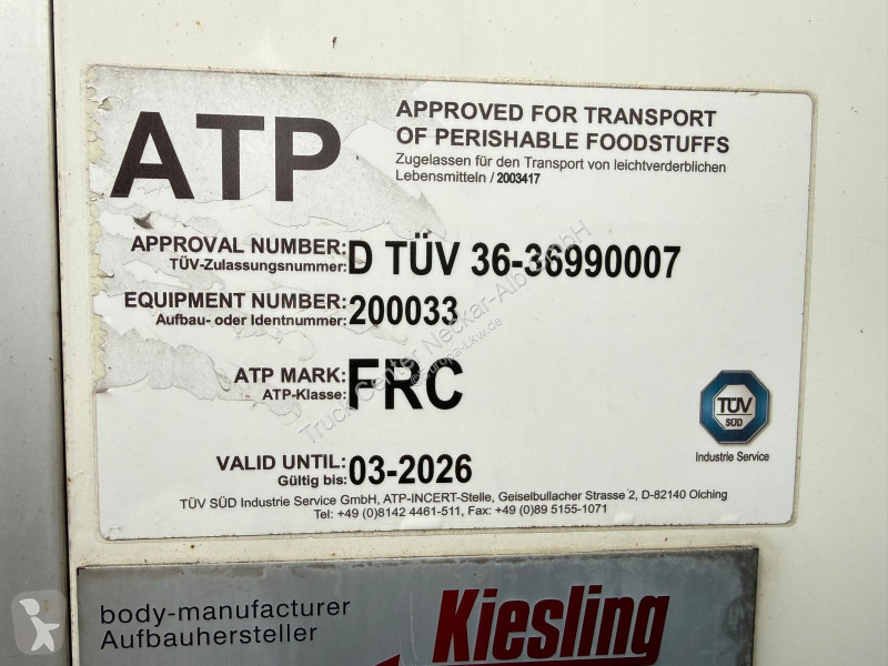 DAF CF 370 Tiefkühlkoffer ThermoKing T Retarder...