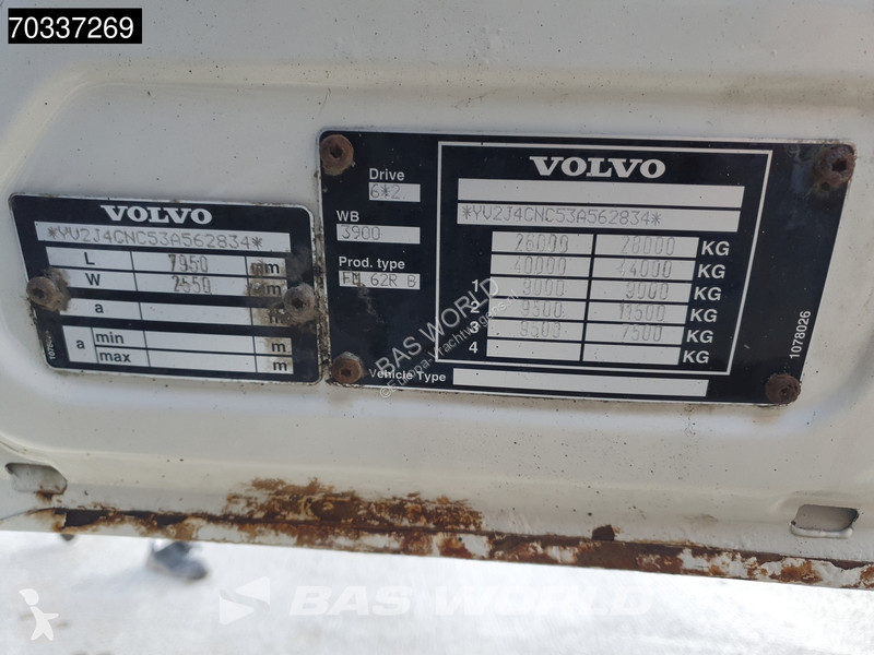 Kamion Volvo 300 FM 6X2 Palfinger PK16502 Crane...
