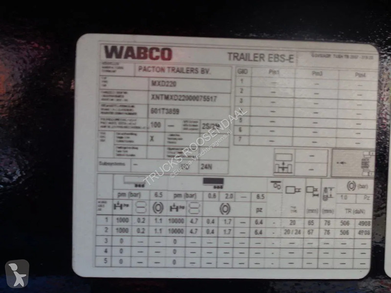 Kamion DAF 460 Combi Pacton MXD220 + 8X2 +...
