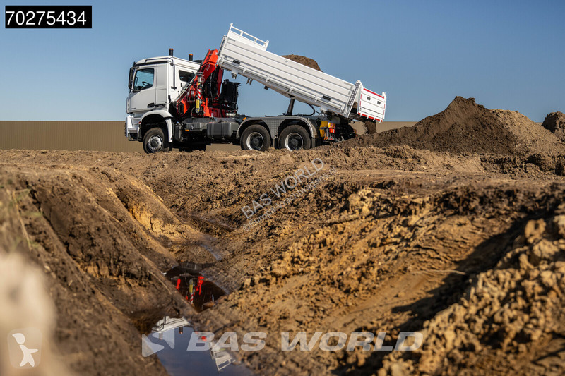 Camion Mercedes 3348 6X6 Fassi F255A.2.24...