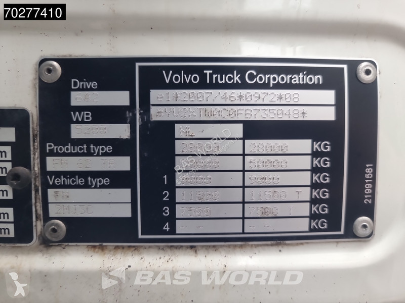 Vrachtwagen Volvo 420 6X2 NL-Truck Compressor...
