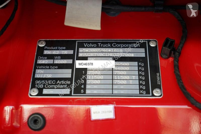 Kamion Volvo FH 460 / FIRANKA / 6x2 /...
