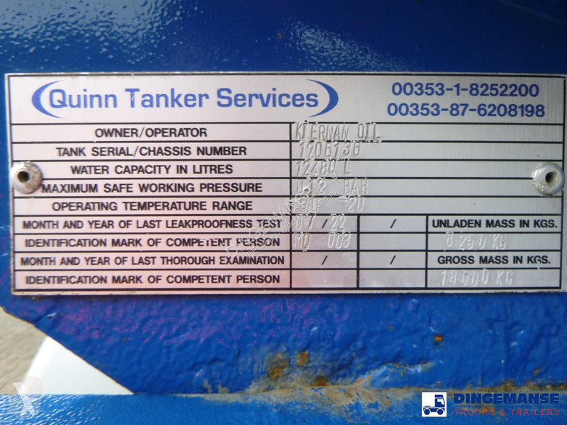 شاحنة Scania 230 DB 4x2 RHD fuel tank 12.4 m3 /...