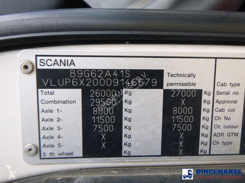 شاحنة Scania 320 DB 6X2 fuel tank 18.8 m3 / 5 comp