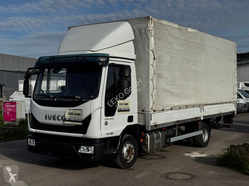 شاحنة Iveco 75.190 Deutsche Fahrzeug