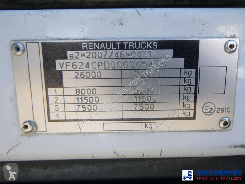 شاحنة Renault 380.26 dxi 6x2 fuel tank 18.5 m3...