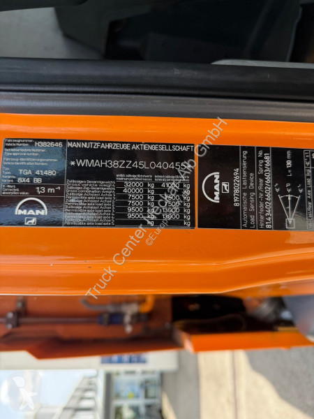 Camion MAN TGA HD Saug+Spülwagen Fernbedienung TÜV