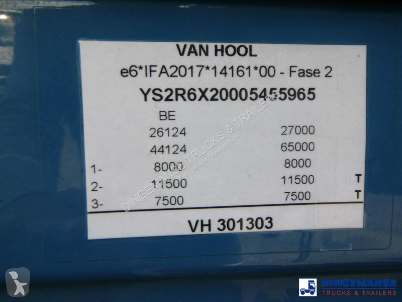 Camión Scania 450 6x2 Euro 6 mega volume + Van...