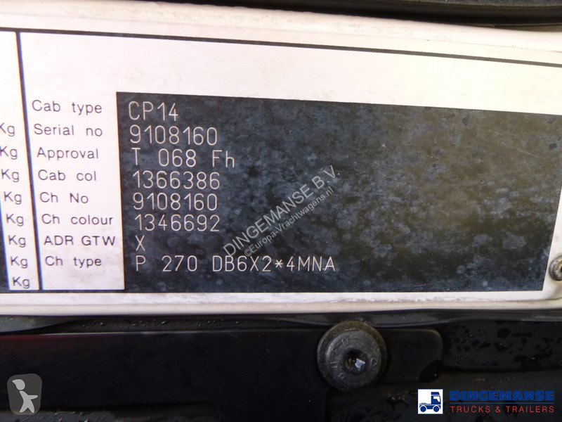 Camion Scania 270 6x2 fuel tank 21.6 m3 / 6 comp