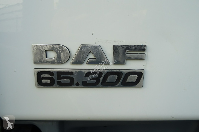 Lastbil DAF 65300 Euro 5 kontener 21 pal, winda...