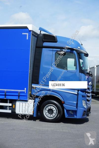 Kamion s návěsem Mercedes / TANDEM