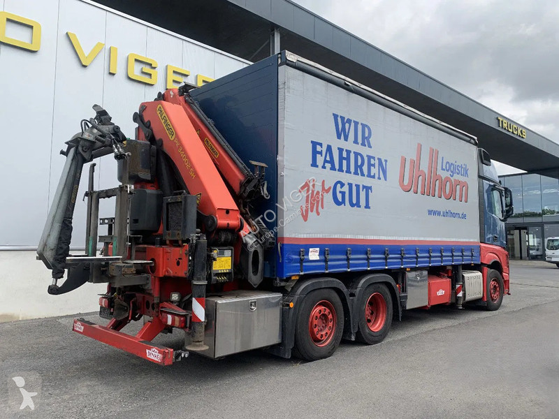 Camion Mercedes 2548 6X2 + Aanhanger*Palfinger...
