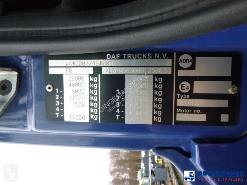 شاحنة DAF 460 6X2 Euro 6 container chassis 20...