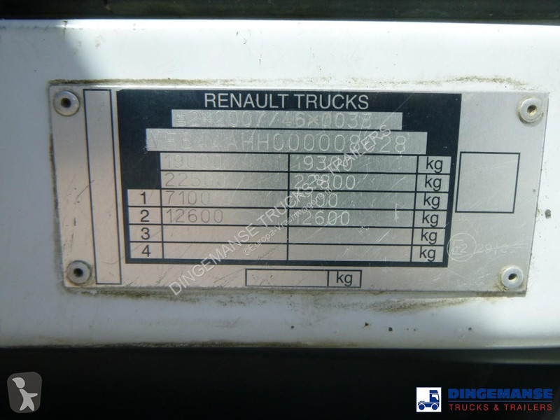 شاحنة Renault 270 4x2 fuel tank 13.7 m3 / 4 comp