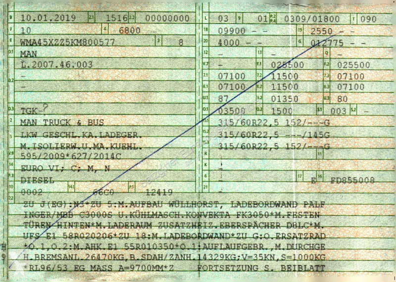 Teherautó MAN 24.420 6X-2 LL-U | Xenon | Intarder