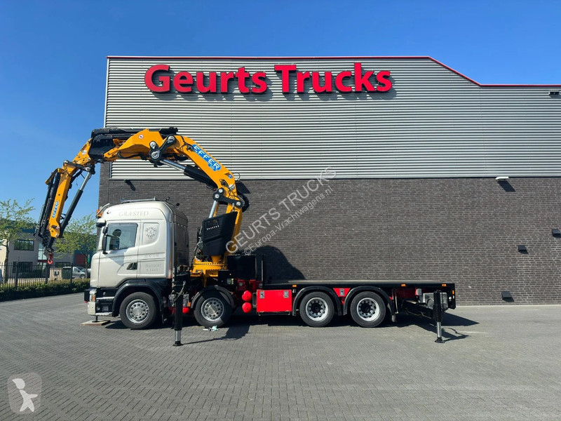 Kamion Scania G450 8X4 + EFFER 1255/8S + JIB 6S...