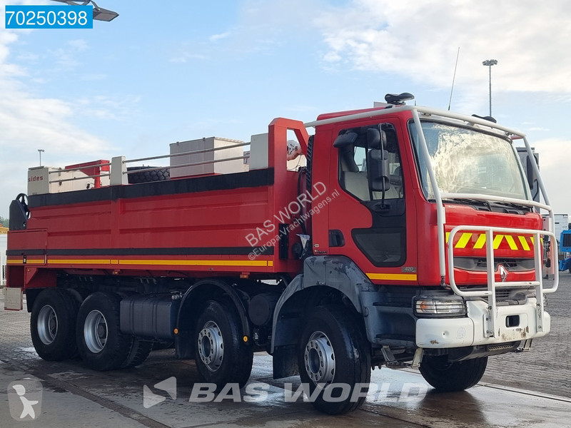 Lastbil Renault 420 8X4 SIDES 14.500ltr Fire...