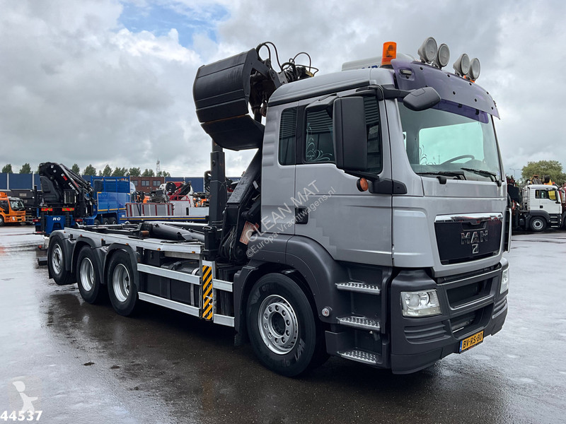 Camion MAN 35.400 8x4 HMF 16 Tonmeter Z-kraan