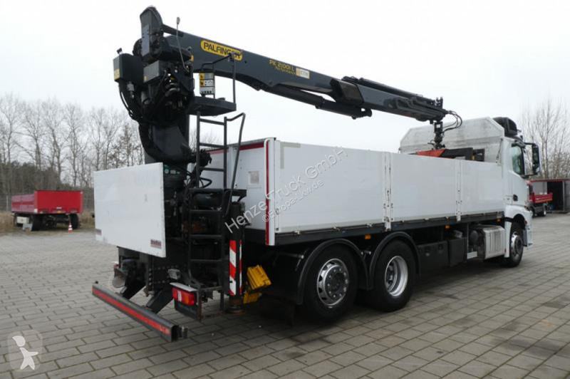 Camion Mercedes Antos 2543 L 6x2 Pritsche Heckkran