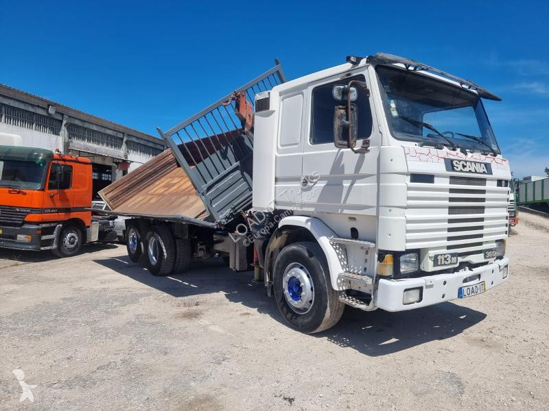 Camion Scania M 360 with HIAB Crane