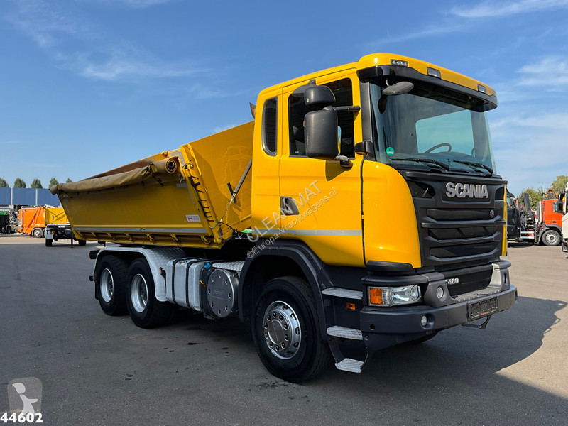 Camion Scania 480 6x4 Kipper 10m³ Full Steel
