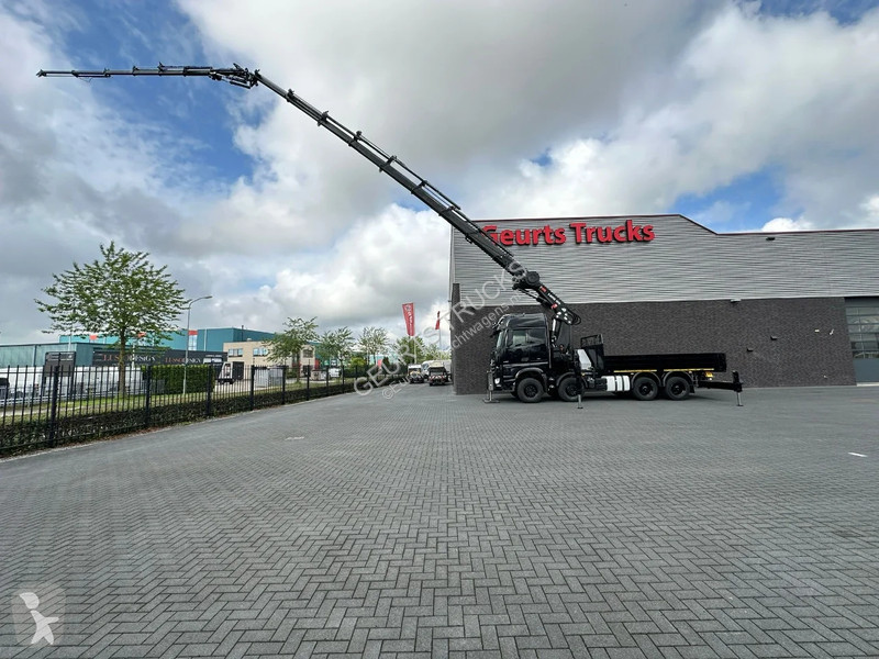 Camion Mercedes 3251 8X4 + HIAB 1058 E-8 + JIB...