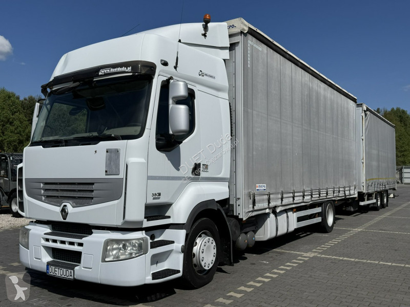 Kamion s návěsem Renault 380 DXi Euro 5 Firana...