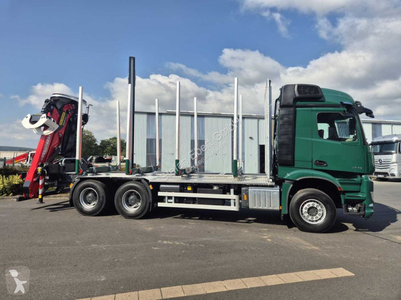Camion Mercedes 2651 L 6x4 Kran Epsilon TZ...