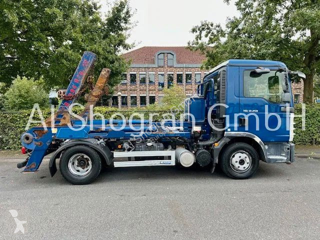 Camion MAN 12.250 Absetzkipper Heimann Mit...