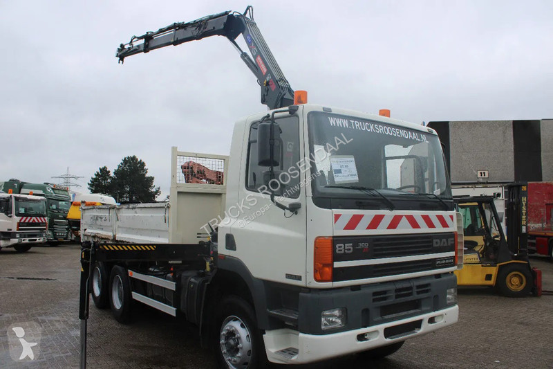 Kamion DAF Kipper 6x4 + SPRING + EURO 1 + no...