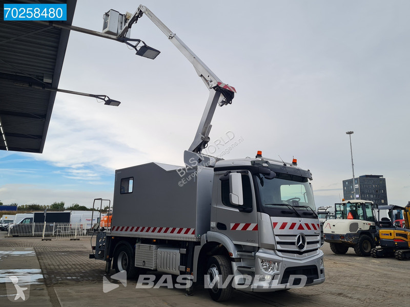 Camion Mercedes 1830 4X2 Hubarbeitsbühne 14.70m...