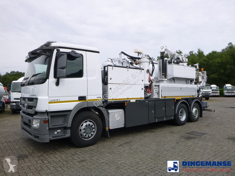 Camion Mercedes 2541 6x2 RHD E5 Huwer vacuum...