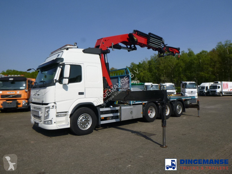 Camion Volvo FM 500 8x4 + HMF 5020 K6 + Jib...
