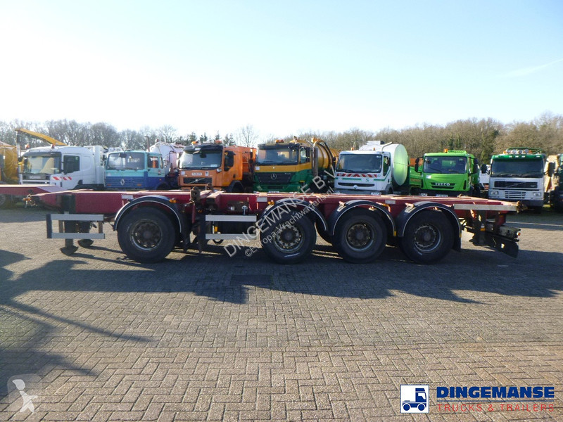 Kamion  4-axle container combi trailer (3 + 1...