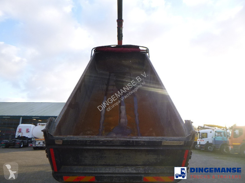 Camion Mercedes 3236 8x4 RHD tipper + Hiab 1283...
