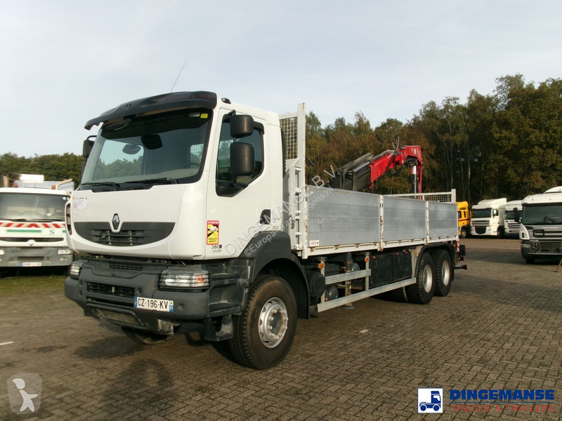 Kamion Renault 380 dxi 6x4 + Fassi F215A.0.23