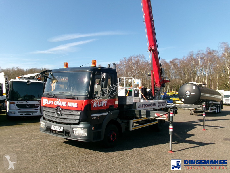 Kamion Mercedes 816 4x2 Bocker AK 32/1500 SPS...