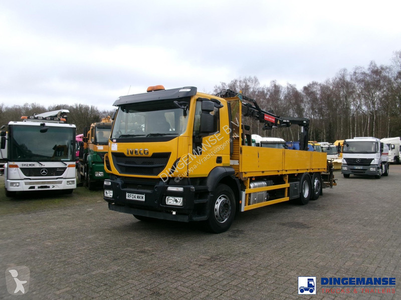 Camion Iveco 310 6x2 Euro 6 + Atlas 129.3V A11...