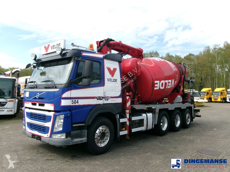 Lastbil Volvo 420 8X4 Cifa MK25H concrete pump...