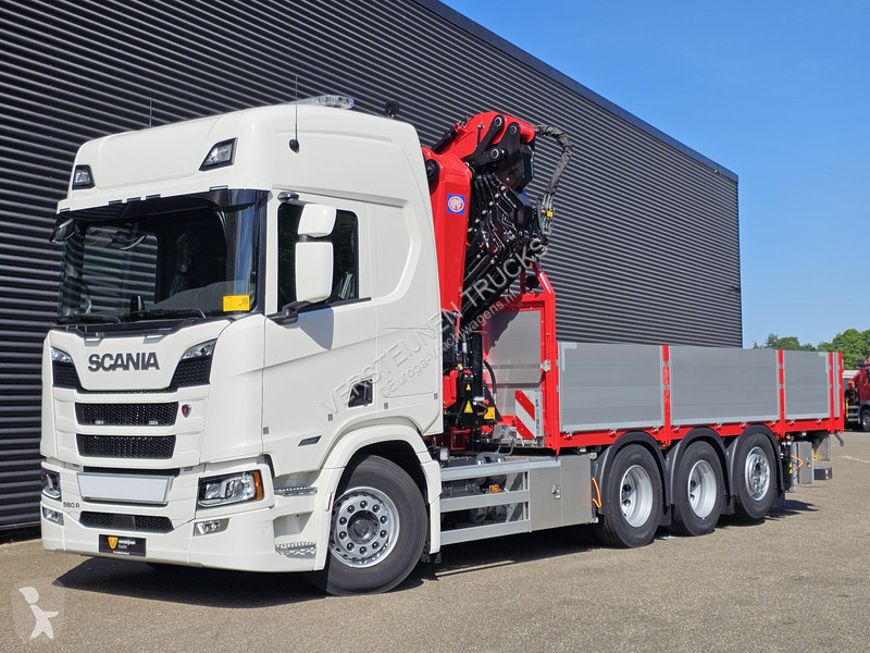 Kamion Scania 560R / HMF 50 t/m - JIB / IER