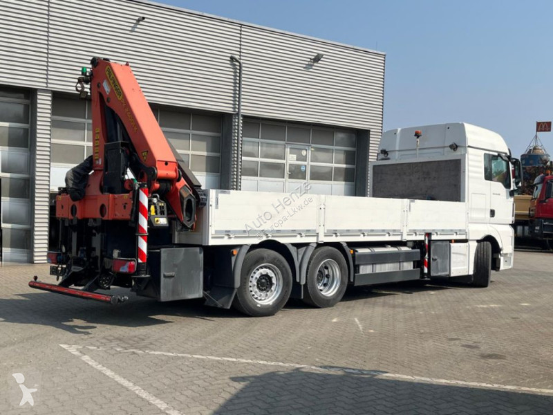 Lastbil MAN TG-X 26.480 6x2 Pritsche Heckkran...