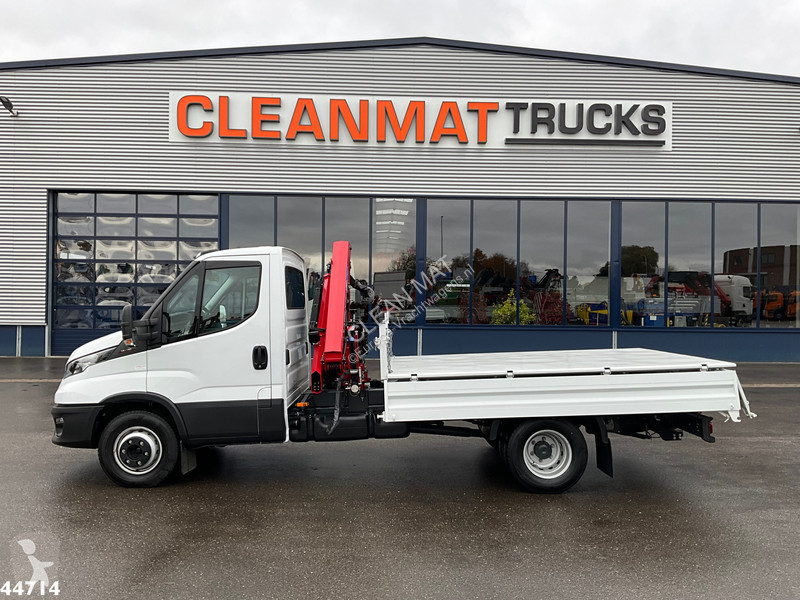 Vrachtwagen Iveco 72C18 HMF laadkraan 3,4...
