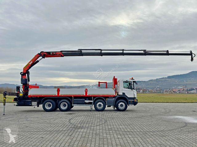 Camion Scania 450 * K 27002 - SH + FUNK * 8x4 *...