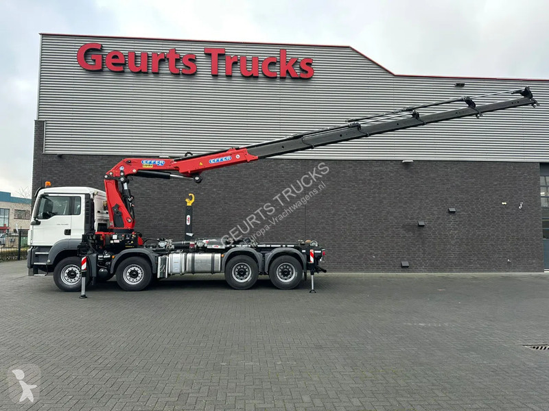 Camion MAN TGS 8X4 BL+ HYVA 18.55.S...