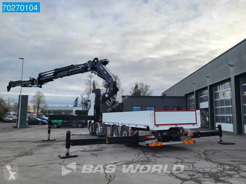 Camion Volvo FH  8X2 Effer 1000 9S + 6S Kran +...