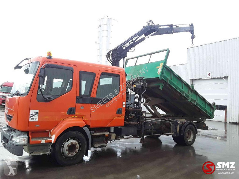Kamion Renault 210 Hiab 102 manual pump