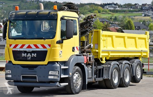 Camion MAN 35.440 * HIAB 122 B-3 DUO / 8x4
