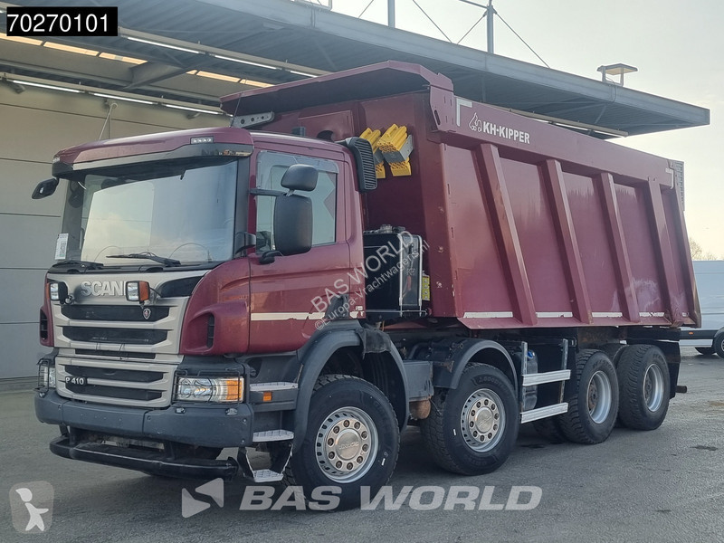 Camion Scania 410 8X4 28m3 KH Kipper Big-Axle...
